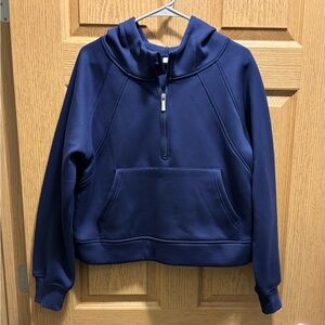 Women’s Half Zip Hooded Sweatshirt